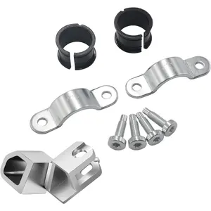 Shift Tube Bushings Shifter Clamps 905-107 905-110 & Indicator Cable Bracket 83244 for Steering Column Compatible with Ford E150 E250 E350 F150 F250 F350 Excursion Explorer Ranger