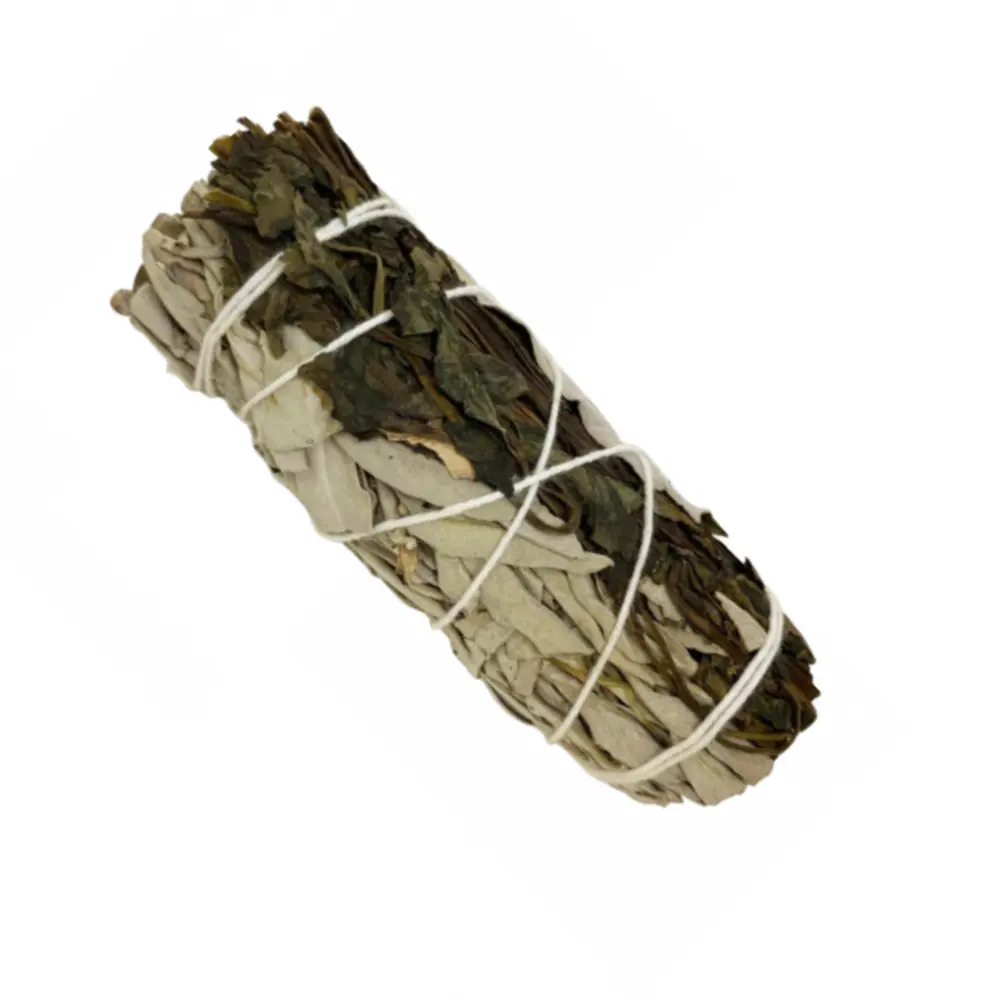 White Sage and Peppermint Smudge Stick