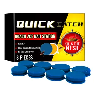 Cockroach bait station, insect repellent, cockroach bait for kitchen and home, cockroach extermination cleaner
