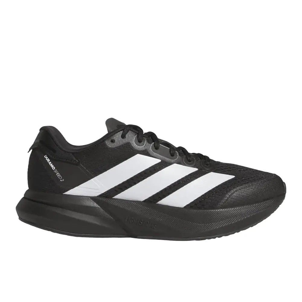 adidas Mens Duramo Speed 2 Running Sneakers Shoes - Black
