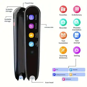 2026 Scanning Translation Pen 112 Languages Offline Online Translator Device with Text-to-Speech Instant Scan-to-Translate Dictionary Pen for Language Learning Travel Business Meetings & Dyslexia Support