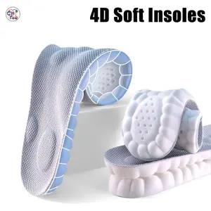 4D Insoles - 4D Cloud Technology Insole - Super Soft, Ultra Comfort Insoles, Sports Shoes Insoles, Acupoint Massage Insole for Foo