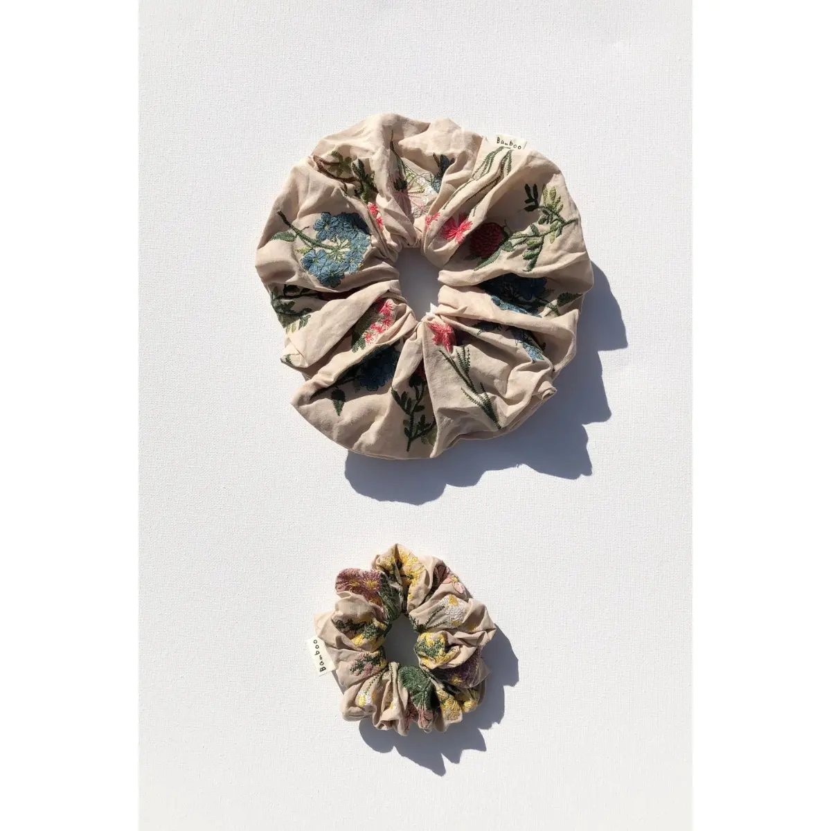 Embroidered Herb Scruchies
