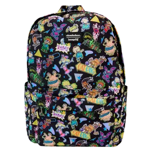 Nickelodeon Character All-Over Print Nylon Full-Size Backpack