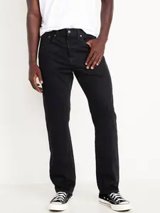 Old Navy Men's Structured Straight Non-Stretch Jean