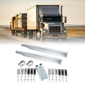 Triangle Stainless Steel Quarter & Half Tandem Fender Mounting Bracket Kit – Universal Fit for Trucks