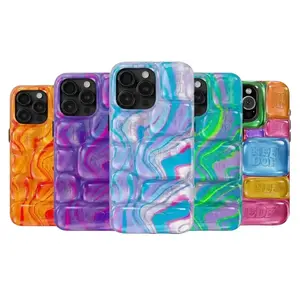 NeeDoh Cool Crush Ice Cube, Visual Printed Phone Case, Compatible with iPhone X, 11, 12, 13, 14, 15, 16, 17 Cute & Trendy Gift Idea for Any Occasion