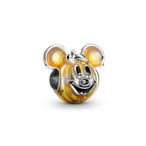 Pandora Disney Mickey Mouse Pumpkin Charm 799599C01