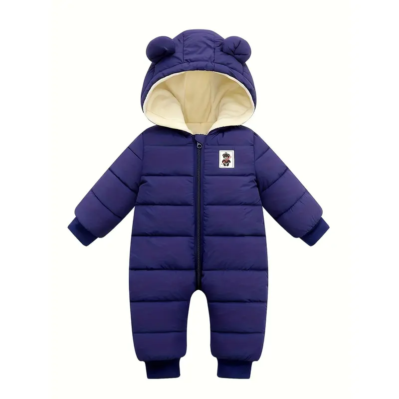 Baby Boy Girl Snowsuit Baby Winter Clothes Newborn Hooded Jacket
