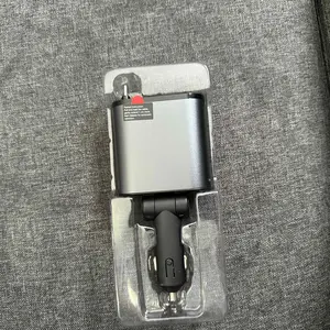 Product Review of 4-in-1 Retractable Car Charger, 100W USB-C Fast Adapter with Lightning Cable & Dual Ports for iPhone, iPad, AirPods, Samsung, Google Pixel from Y**a L**z