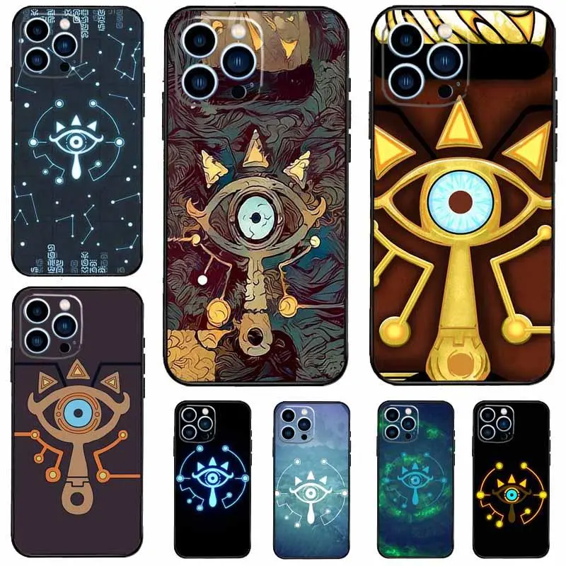 Sheikah Slate Case For iPhone 15 16 14 13 12 11 Pro Max Mini X XR XS Max 7 8 Plus Bumper Cases Cover