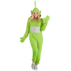 Adult Teletubbies Dipsy Jumpsuit Costume