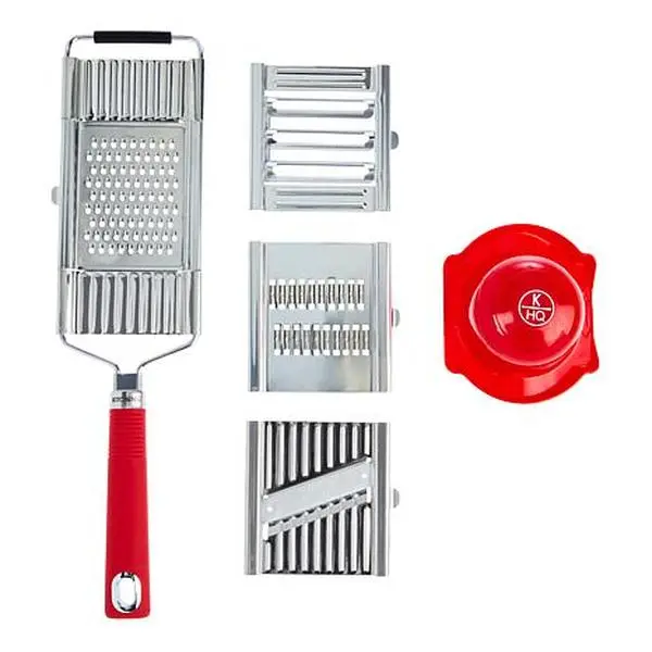 Kitchen HQ 6-piece Stainless Multi Slicer Grater