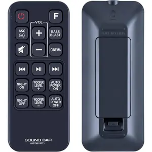 AKB74815371 Replacement Remote Control for LG Wireless Sound Bar, Compatible with LG Soundbar Speaker System SK3D SK4D SJ3 SJ4 SL3D SPH4B-W SPJ4B-W