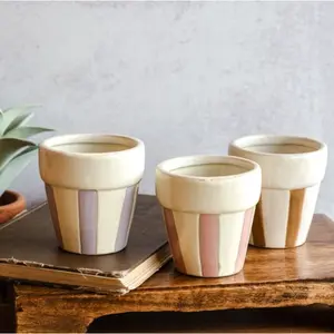 STRIPE MINI POT