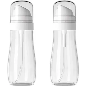 Small Spray Bottle with Fine Mist, 2 Pack 3.4oz/100ml Travel Spray Bottles for Hair and Face, Refillable Spray Bottles for Cleaning Solutions, Perfume,