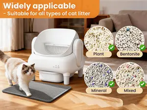 Cat - Litter - Mat 22x15.7-Inch Waterproof Dual-Layer Honeycomb Design for Effective Litter Trapping Slip-Resistant Mat