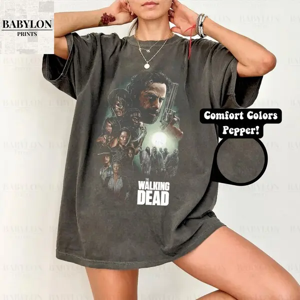 The Walking Dead Group Shirt, Sweatshirt, Hoodie | TWD Shirt, Daryl Dixon Shirt, Rick Grimes tee, Walking Dead Merch, Glenn Maggie Rhee