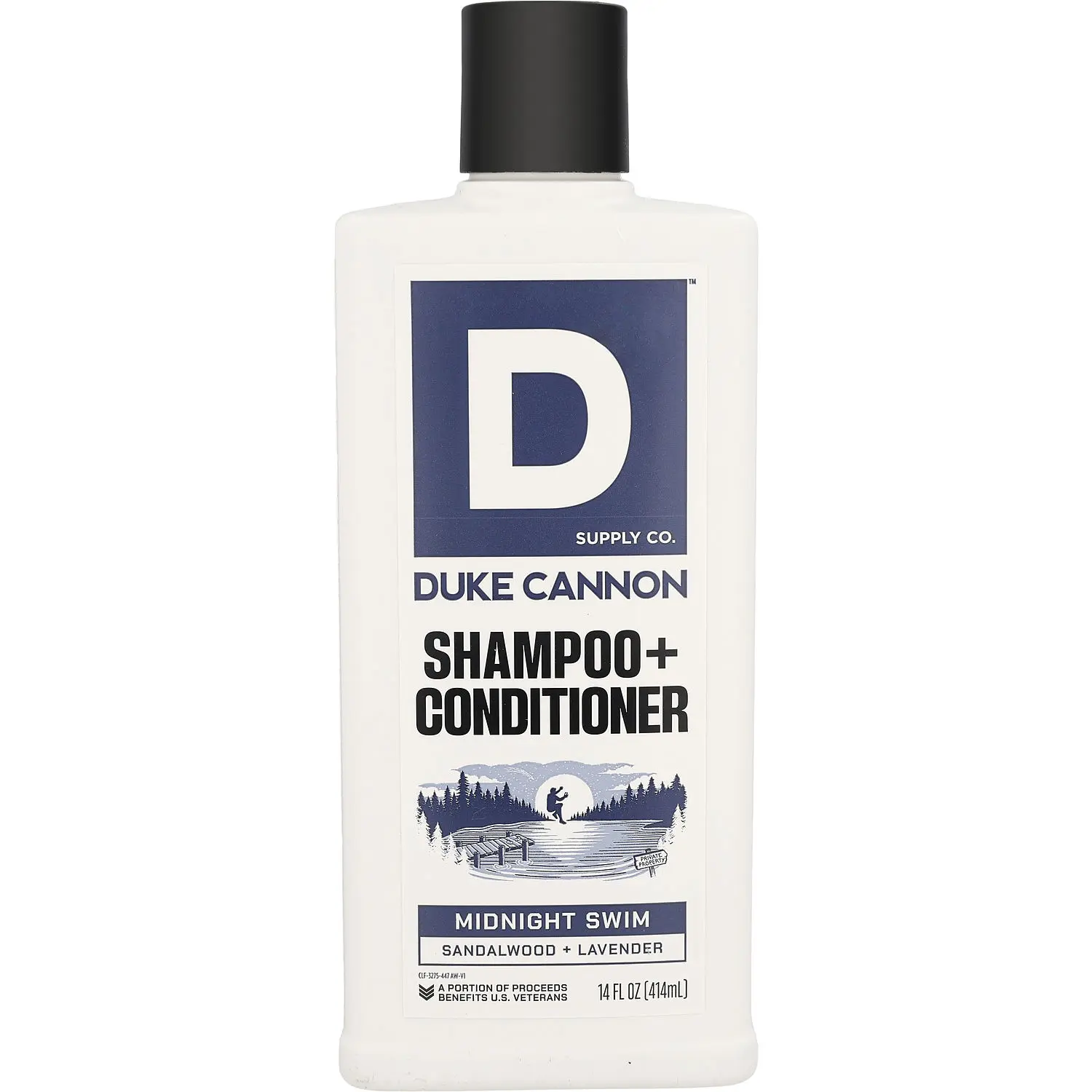 Duke Cannon By Duke Cannon Midnight Swim Shampoo + Conditioner For Men