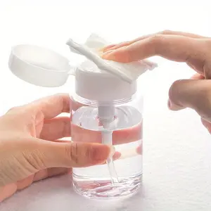 100/180ML Transparent Soap Empty Pump Bottle Gel Shampoo Toner Dispenser Portable Liquid Storage Container Refillable Bottle Bathroom Accessories