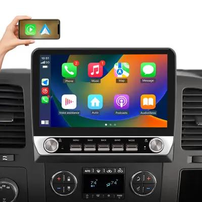 Eonon 8" IPS Android 14 Car Stereo For Chevy Silverado Avalanche – GPS Nav, CarPlay