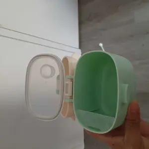 【Bebamour】 Travel-Friendly Baby Formula Dispenser, Formula Container to Go, Formula Holder for Travel, Candy Fruit Snack Storage Container with Scoop and Leveller