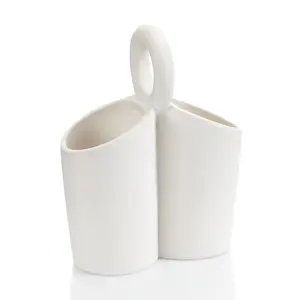 🍳 2-Section Utensil Holder