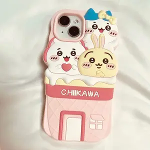 Ice Cream Love C-Chiikawa Usagi phone case suitable for Apple iPhone 17 Pro Max, 16, 14
