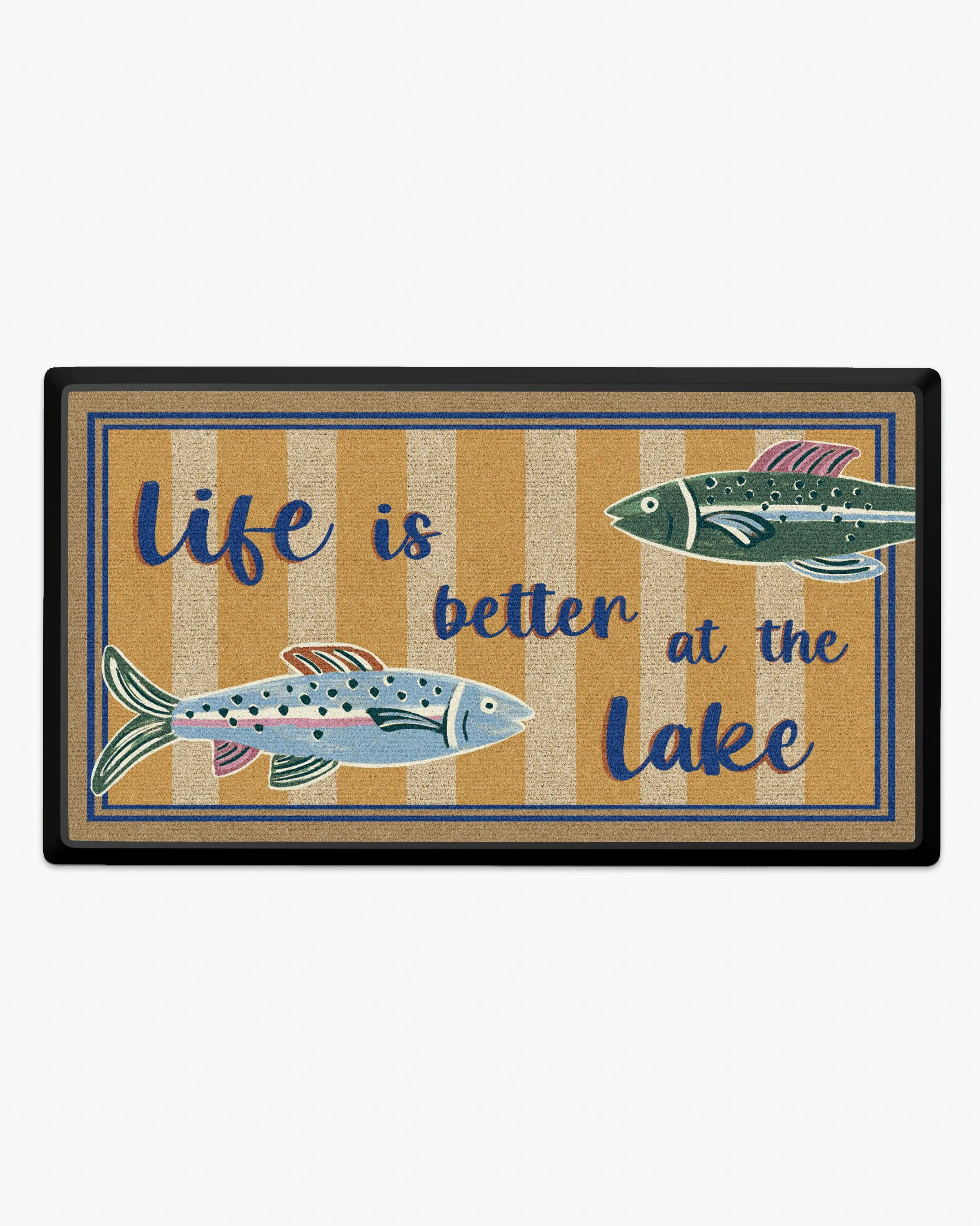 Lake Life Large Doormat