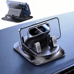Universal Fit 360° Rotatable Car Phone Mount - Dashboard Non-Slip Holder, Stable Bracket for All Smartphones