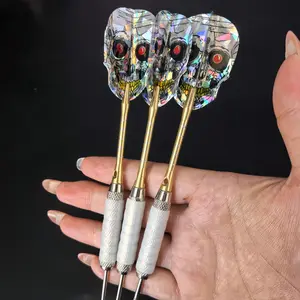 6pcs Dart Replacement Parts, 3 Dart Tip Protectors, 3 Dart Fins, Improve Flight Accuracy, Ideal for Dart Practice