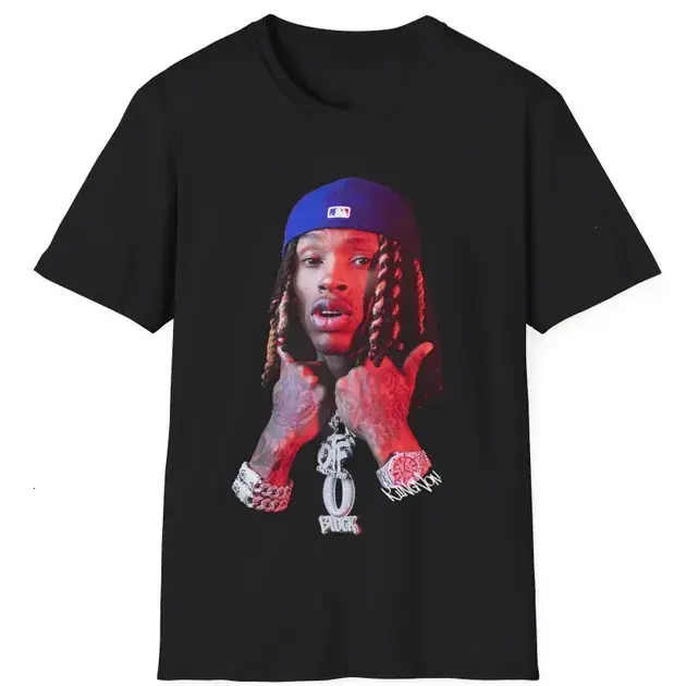 King Von Graphic T-Shirt Vintage Hip Hop Rap Tee