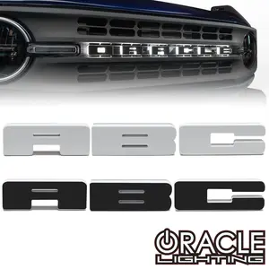 ORACLE Lighting Universal Illuminated LED Letter Badges - White LED - Individual