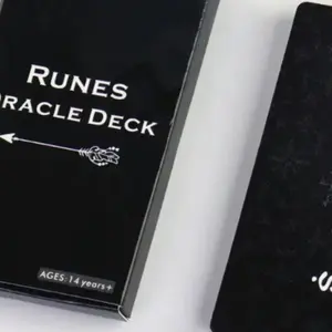 Runes Oracle Deck - Elegant Design for Meditation and Spiritual Reflection