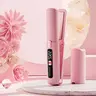 Wireless Hair Straightener, Cordless Straightener, Portable Hair Straightening Iron with Adjustable Temperature, Hair Styling Tool for Home & Travel
