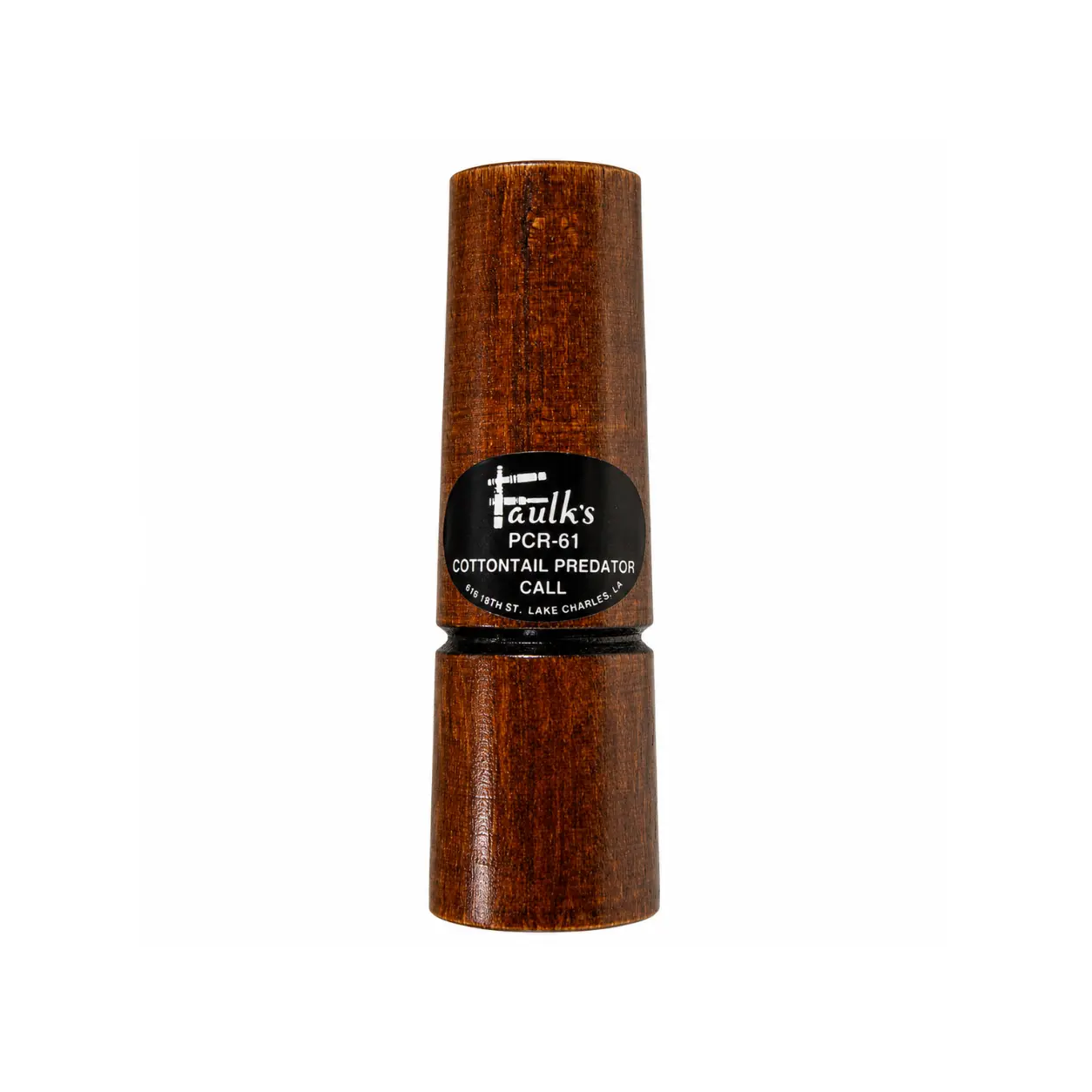 Faulk’s Game Calls Predator Cottontail Call PCR-61, Brown