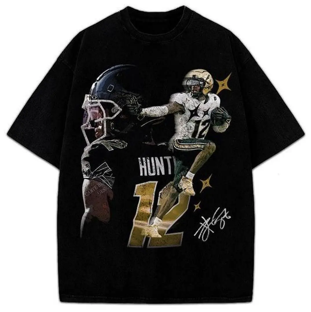 Travis Hunter Graphic Tee Bih You Thought Graphic Football T-Shirt,  Full Colors, Full Sizes, For Men Women, graphic tee Streetwear Crewneck, Unisex shirt, gift for her, him