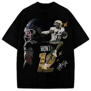 Travis Hunter Graphic Tee Bih You Thought Graphic Football T-Shirt,  Full Colors, Full Sizes, For Men Women, graphic tee Streetwear Crewneck, Unisex shirt, gift for her, him