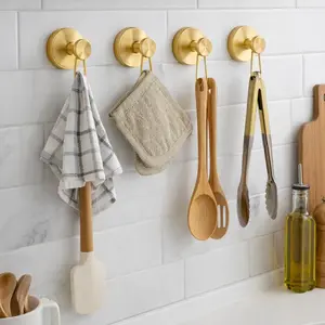 Suction Cup Hooks Multi-Pack for Shower, Suction Cup Hooks for Door Wreaths, Removable Shower Towel Hooks Heavy Duty for Bathroom Hanging, Windows, Kitchen,Sunflower,Glass,Mirror,Wreath,Bathrobe,Waterproof,Tile,Multi-Use,Durable,Wall Organization