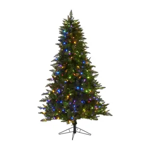 Nearly Natural 6.5 Ft .Tree w/450 Color Changing LED