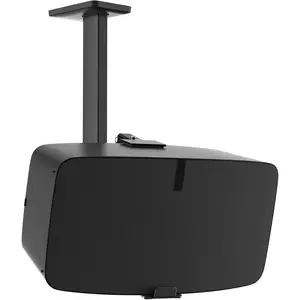 notiela Heavy Duty Speaker Ceiling Mount for Sonos 5 & Sonos Play 5 Gen 2 Speaker Mount - Tilt & Swivel Adjustable Mount Bracket for Sonos Five, Sonos Play 5 Ceiling Mount, Black