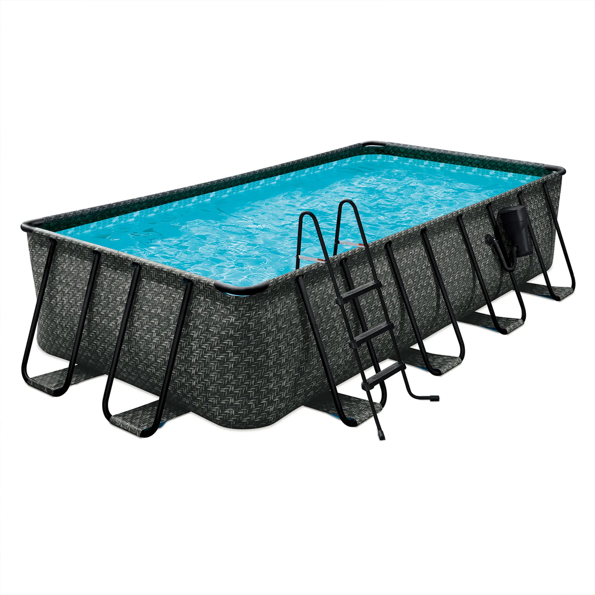16ft x 8ft x 42in - SkimmerPlus Pump