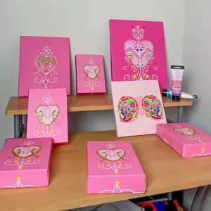 Erzulie Freda  canvas Artwork 5x7