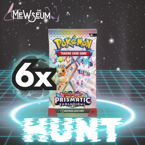 6X PRISMATIC EVOLUTIONS PACKS