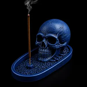 Skull Incense Stick Holder