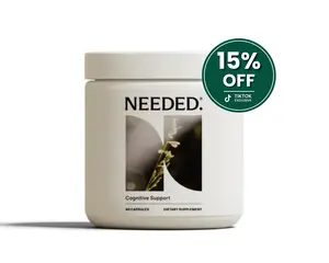 NEEDED Cognitive Support Supplement – Nootropic Blend for Focus, Memory & Brain Health
