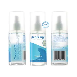 2-Pack Clean Age Aluminum-Free Deodorant & Body Spray for Whole Body (4 oz) Waves Scent, Body Acne Spray
