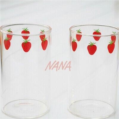 NANA- Strawberry Glass Cup (NO STRAW)