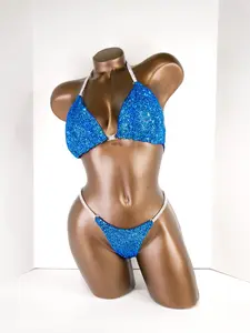 Ready Made Midnight Blue AB Bikini Suit