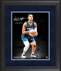 Kayla McBride Minnesota Lynx Framed 11" x 14" Spotlight Photograph - Facsimile Signature